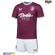 Otroški Nogometni dresi Burnley Domači 2025-26 Kratek Rokav (+ Kratke hlače)